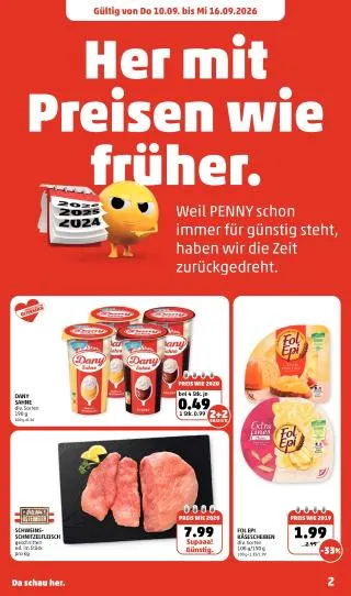 PENNY Flugblatt von 10. September bis 16. September 2026 - Flugblätt seite  2