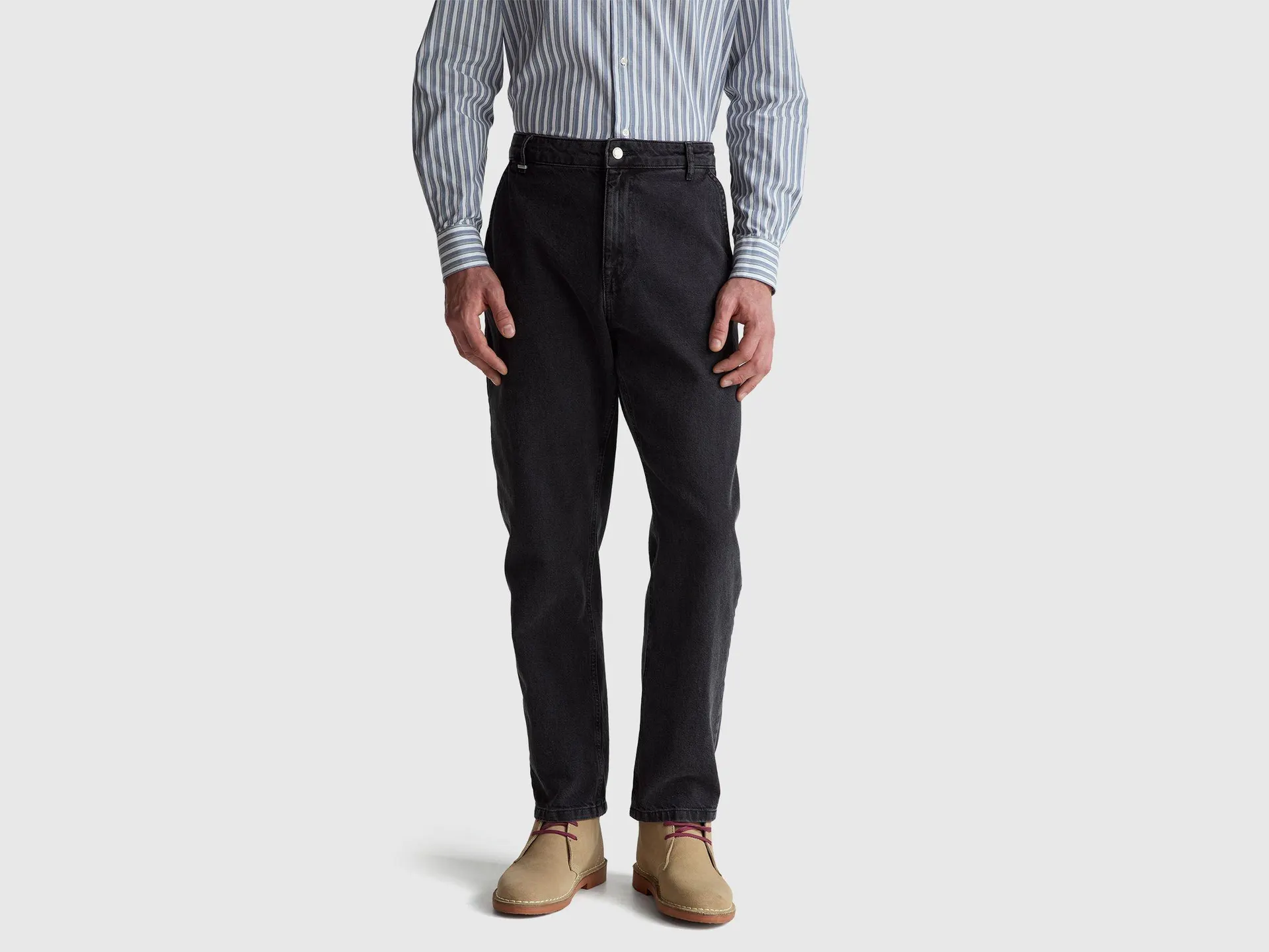 Chino-Jeans in normaler Passform