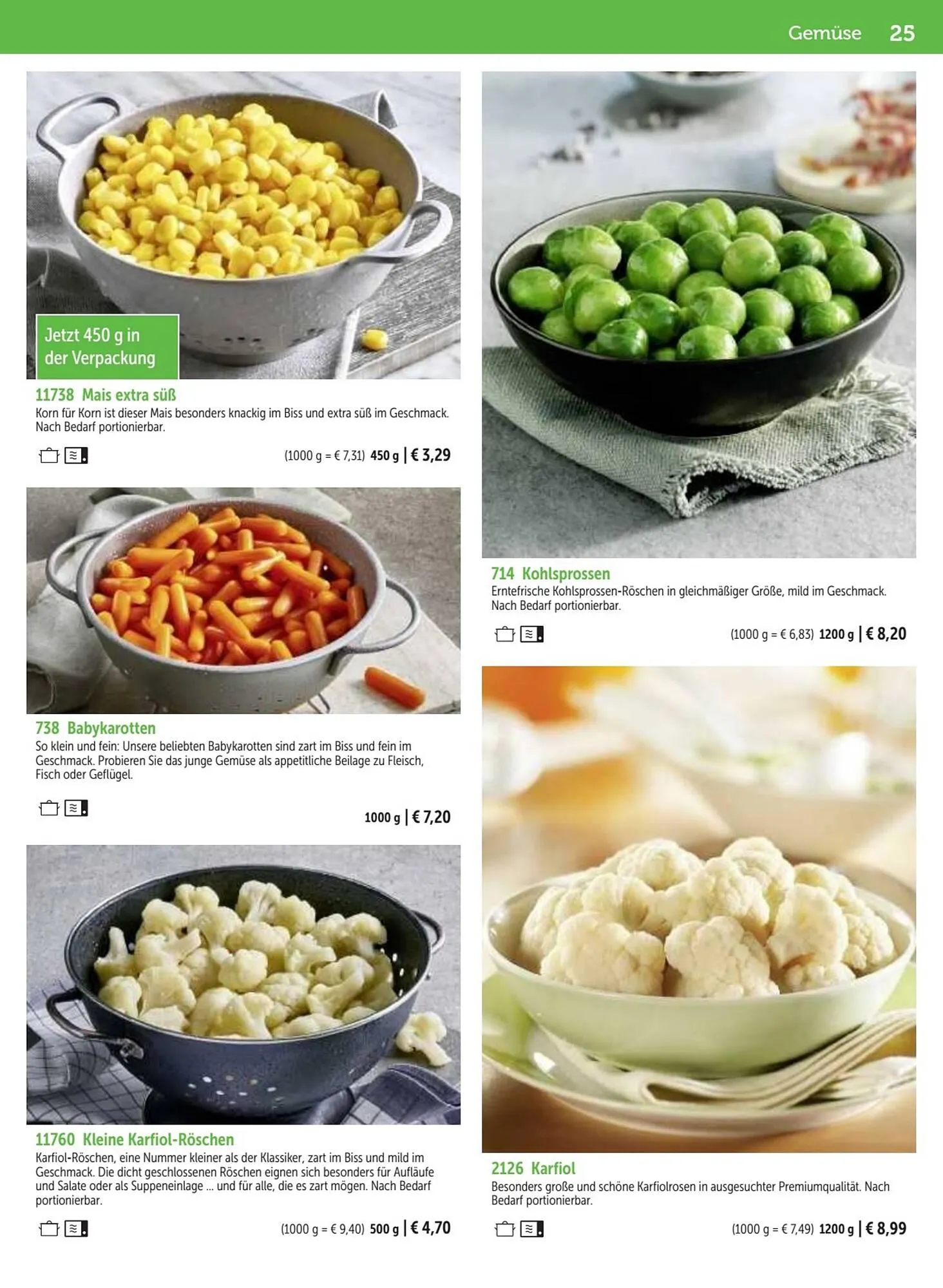 Bofrost Flugblatt von 25. September bis 29. Februar 2024 - Flugblätt seite  25