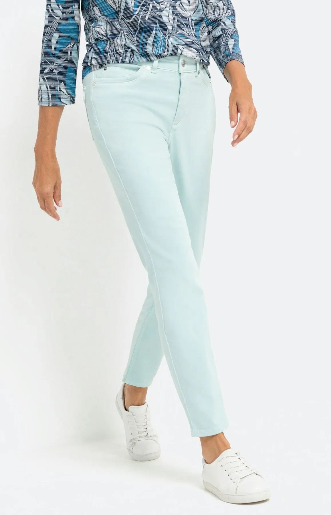 Schmale Hose mit Stretch-Anteil