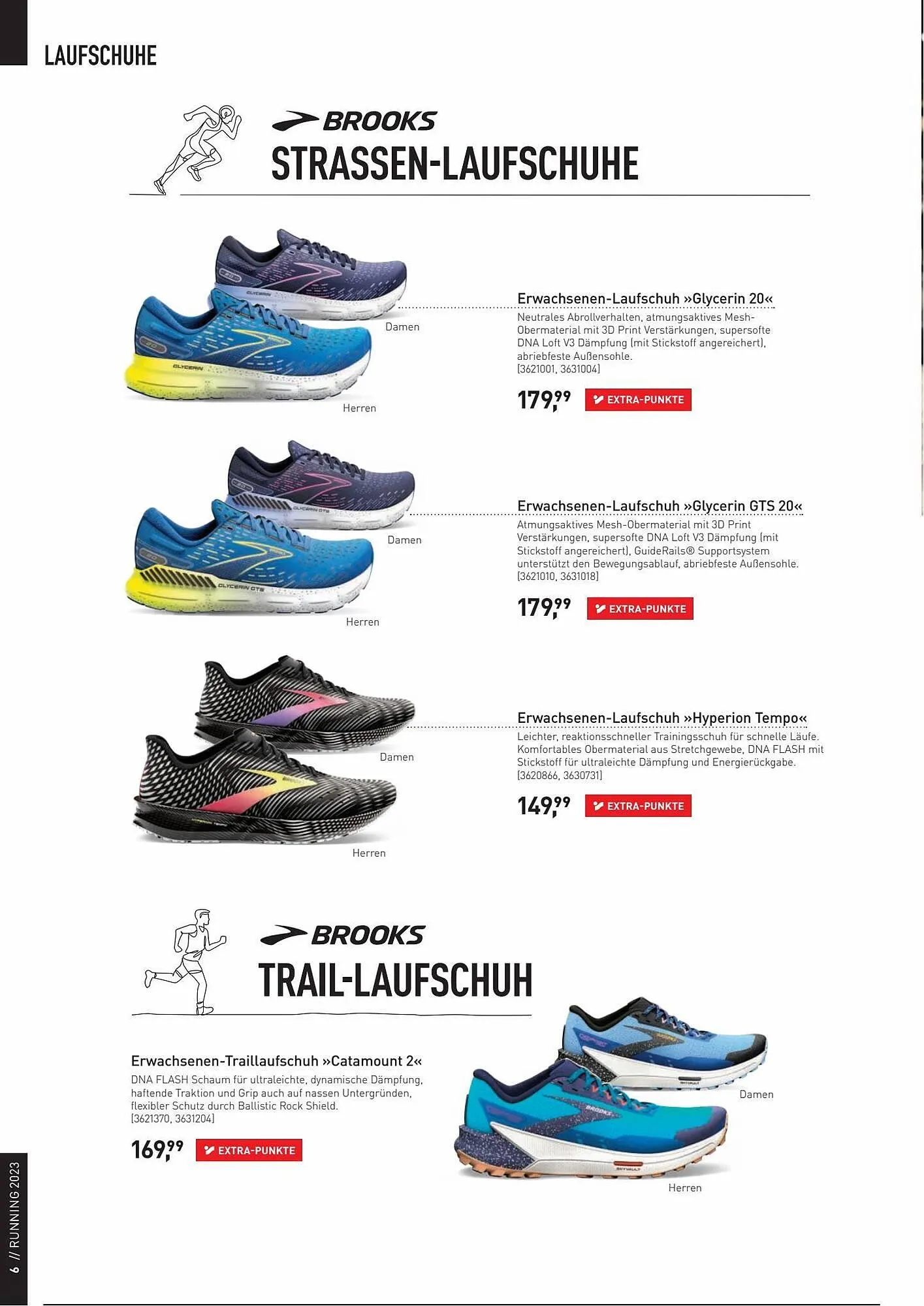 Intersport Flugblatt von 3. April bis 31. Dezember 2023 - Flugblätt seite 6