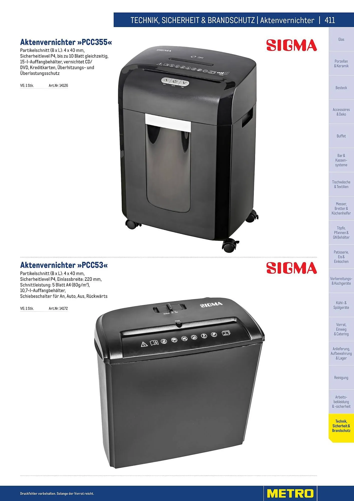 Metro Flugblatt von 25. März bis 31. Dezember 2026 - Flugblätt seite 411