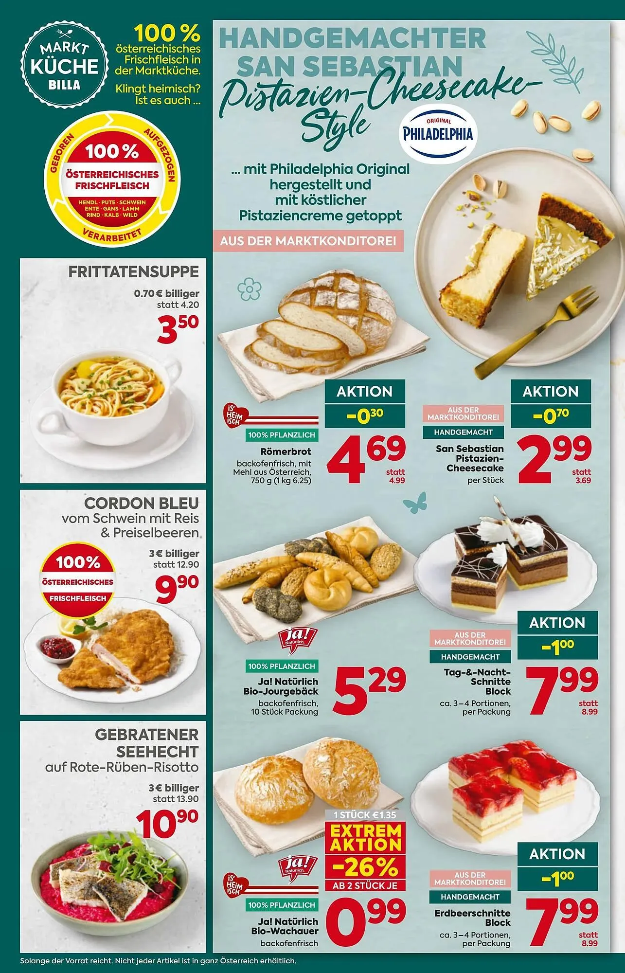 Billa Flugblatt von 5. März bis 11. März 2026 - Flugblätt seite  12