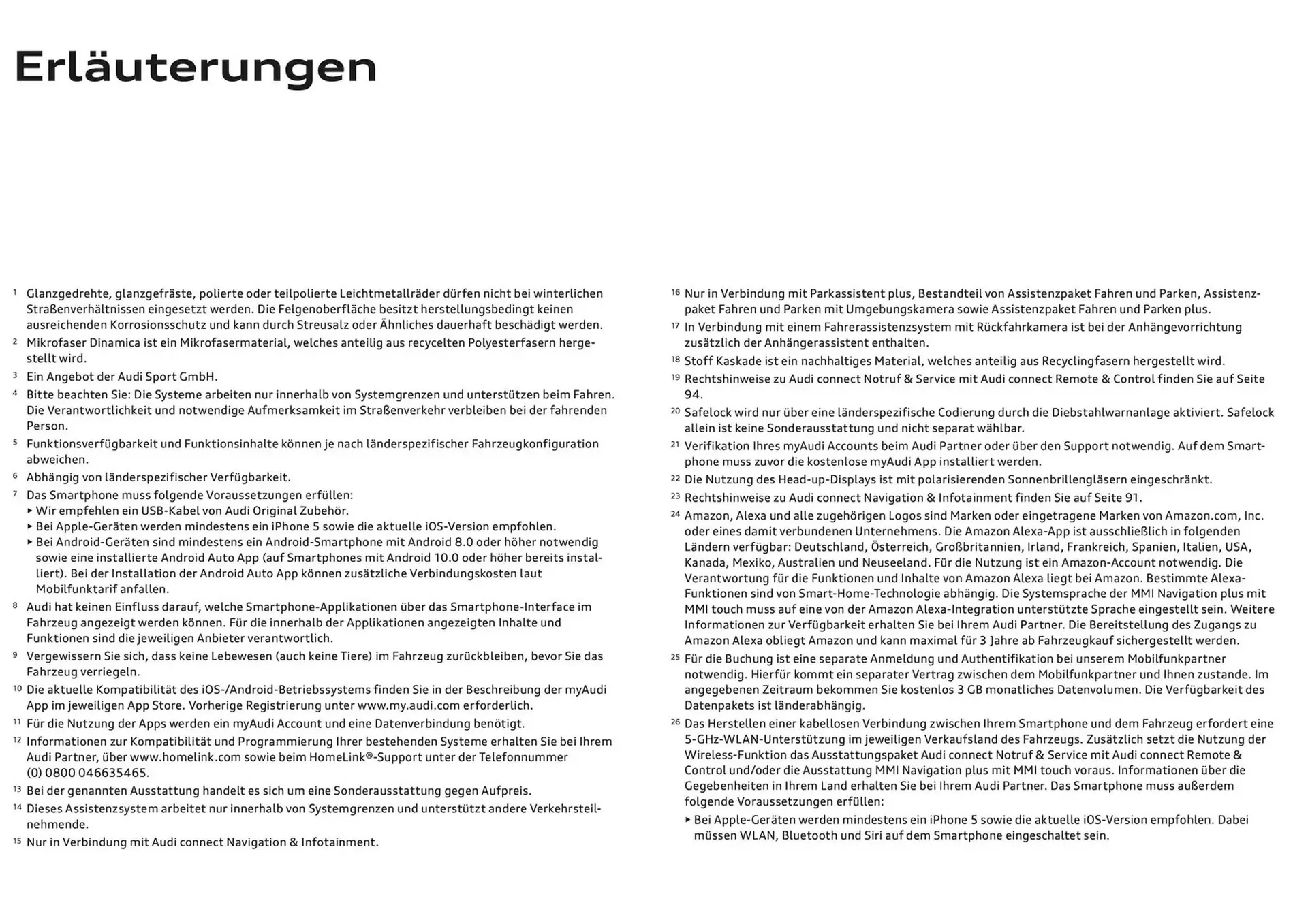 Audi Flugblatt von 6. Dezember bis 6. Dezember 2025 - Flugblätt seite  105