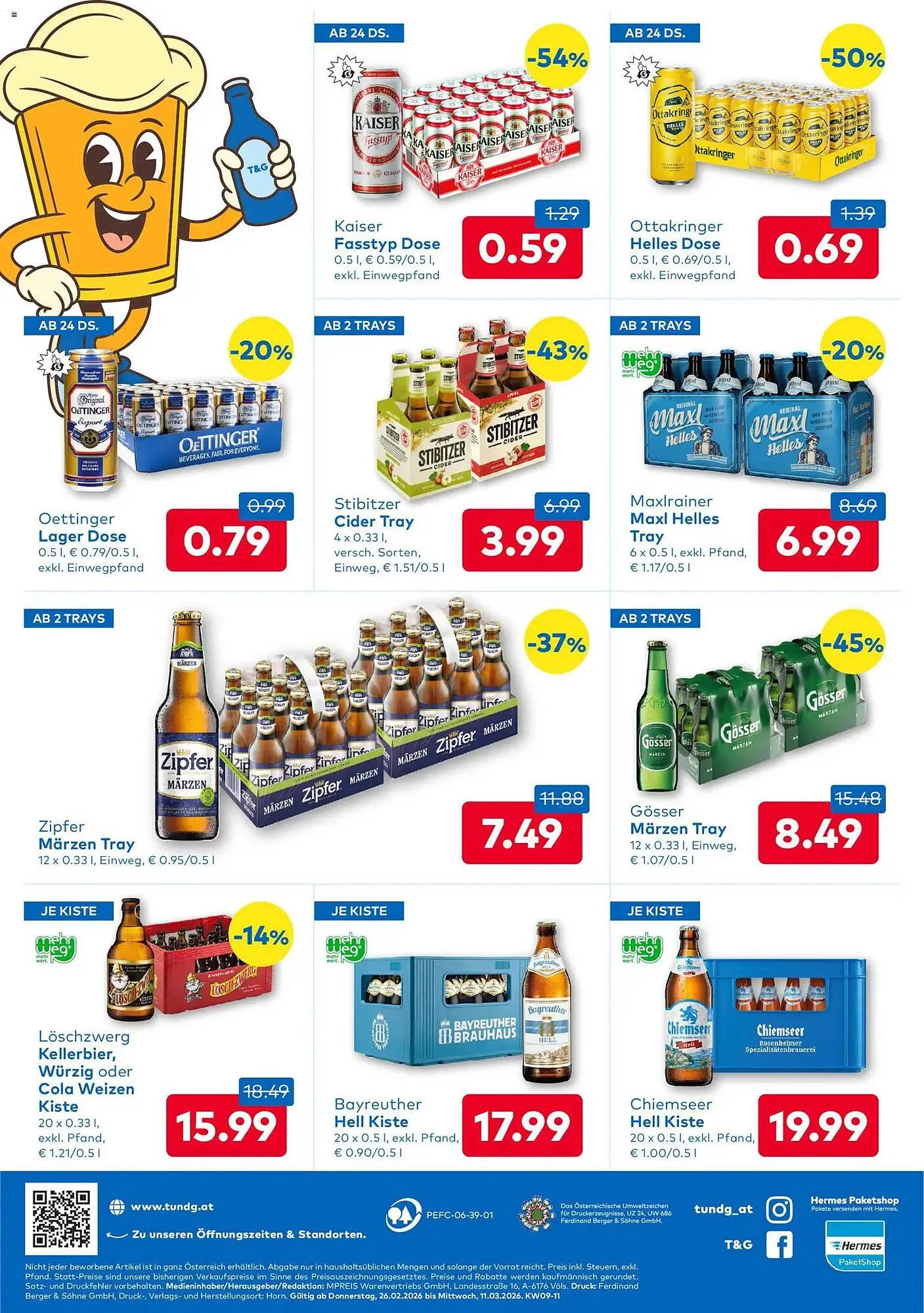 T&G Flugblatt von 26. Februar bis 11. März 2026 - Flugblätt seite  8
