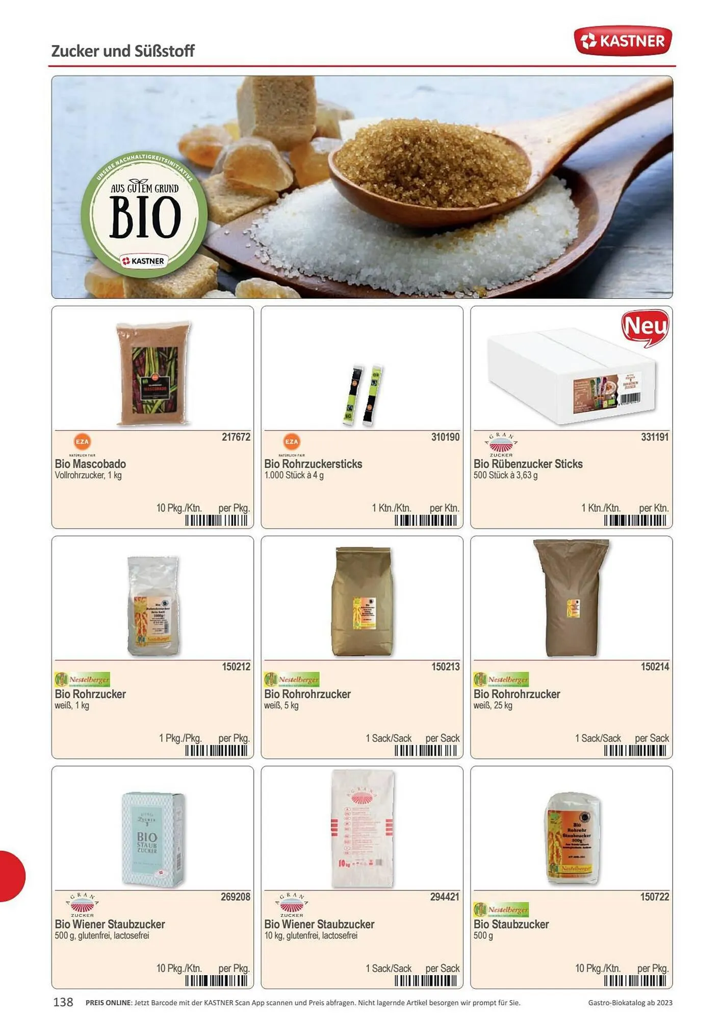 Kastner Flugblatt von 15. September bis 30. Dezember 2023 - Flugblätt seite  140