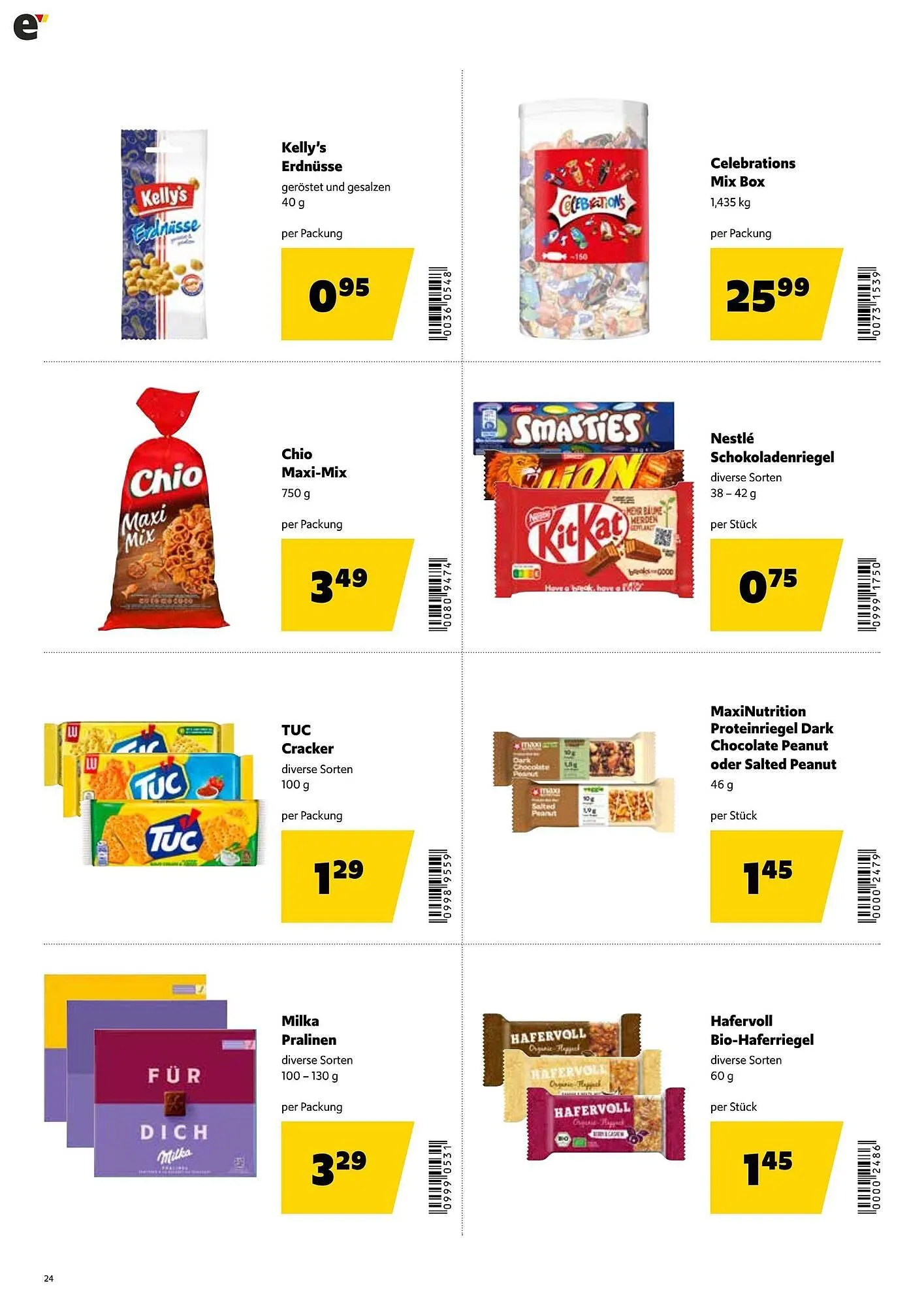 Eurogast Grissemann Flugblatt von 12. Jänner bis 24. Jänner 2026 - Flugblätt seite  24