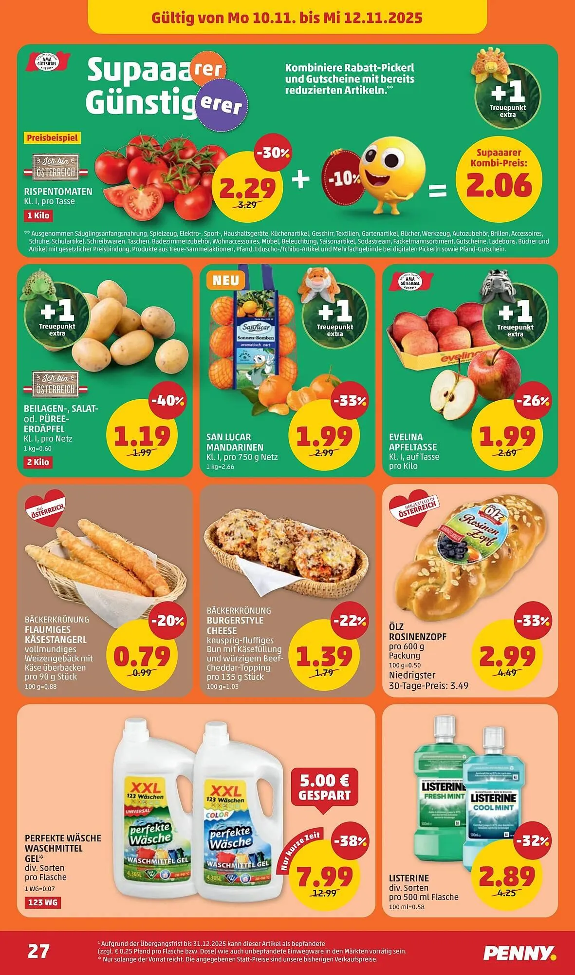 PENNY Flugblatt von 6. November bis 12. November 2025 - Flugblätt seite 27