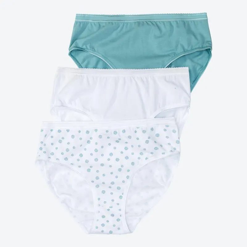 Damen-Rioslip, 3er-Pack