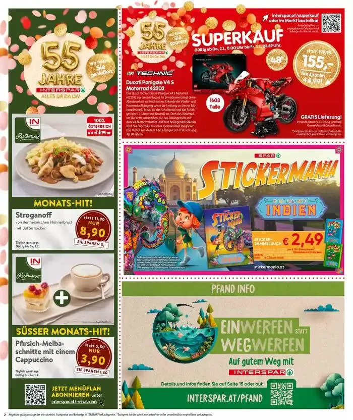 Tolles Angebot für Schnäppchenjäger von 8. Jänner bis 15. Jänner 2025 - Flugblätt seite  2