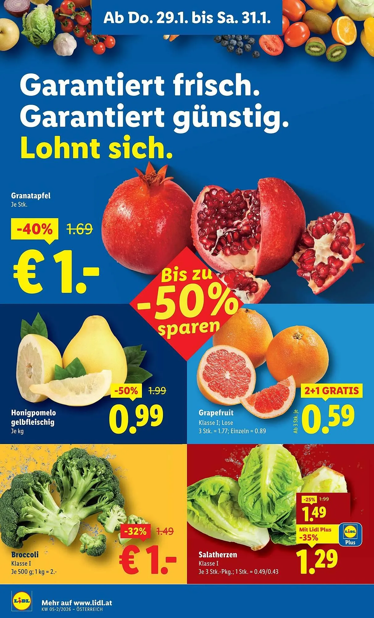 Lidl Flugblatt von 29. Jänner bis 5. Februar 2026 - Flugblätt seite  6