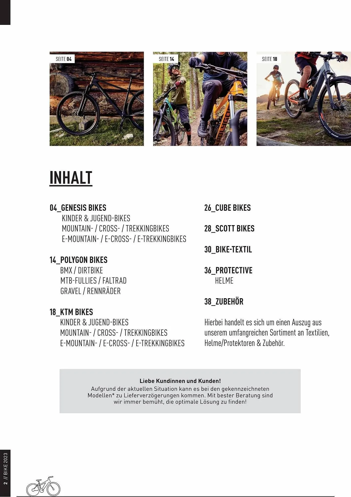 Intersport Flugblatt von 3. April bis 31. Dezember 2023 - Flugblätt seite  2