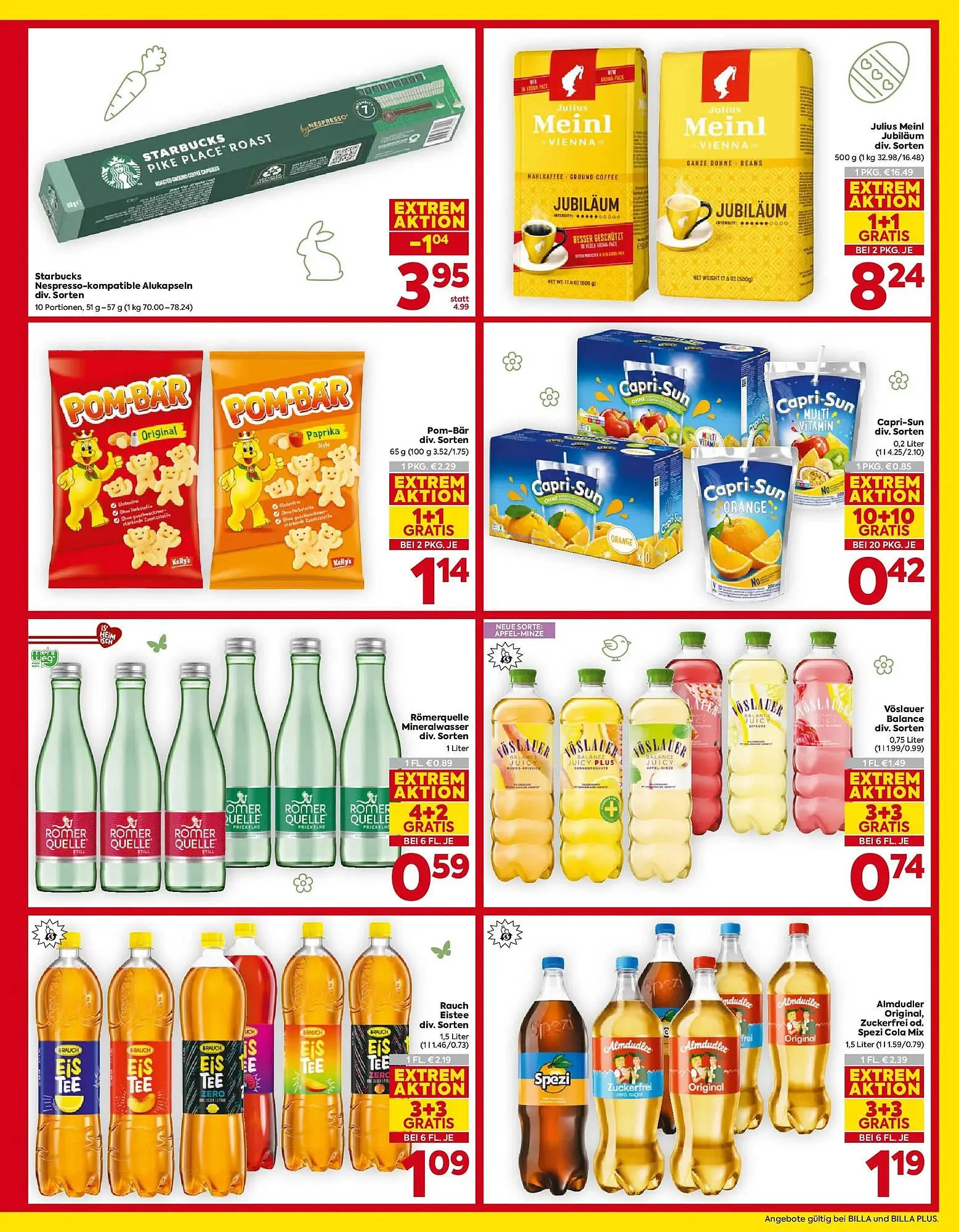 Billa Flugblatt von 26. März bis 4. April 2026 - Flugblätt seite  5