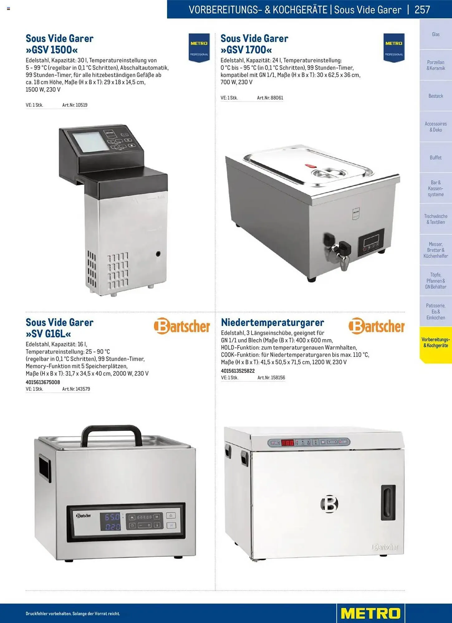 Metro Flugblatt von 2. Dezember bis 31. Dezember 2025 - Flugblätt seite 257