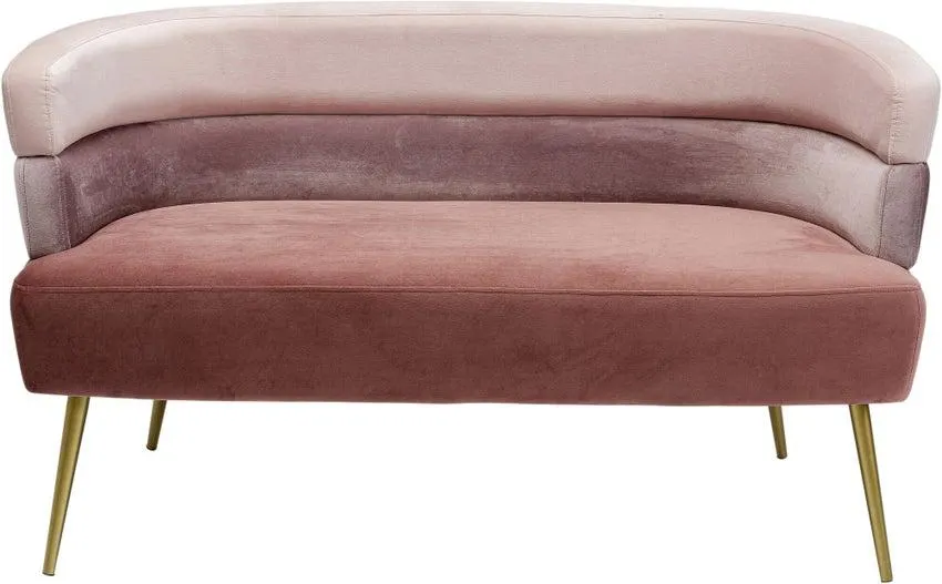 Sofa Sandwich 2-Sitzer Rosa