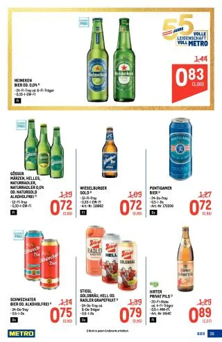 METRO Flugblatt Food - Profi von 9. Juli bis 22. Juli 2026 - Flugblätt seite  35
