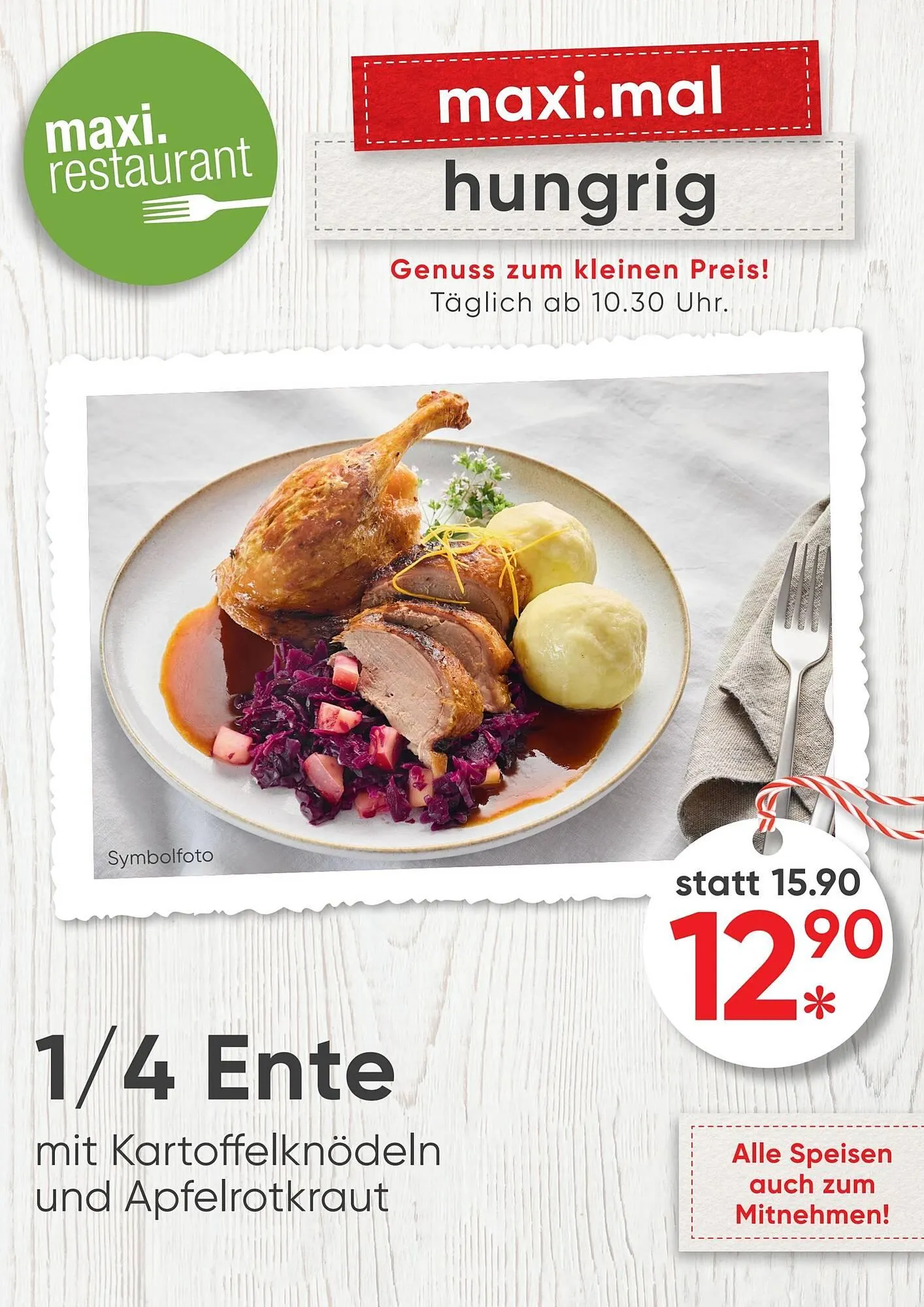 Maximarkt Flugblatt - 1