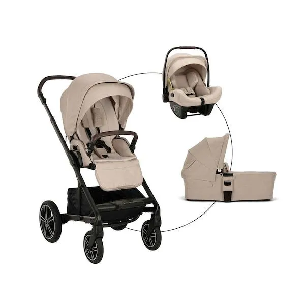 Kombikinderwagen Mixx Next Trio-Set inkl. Babyschale Pipa Next