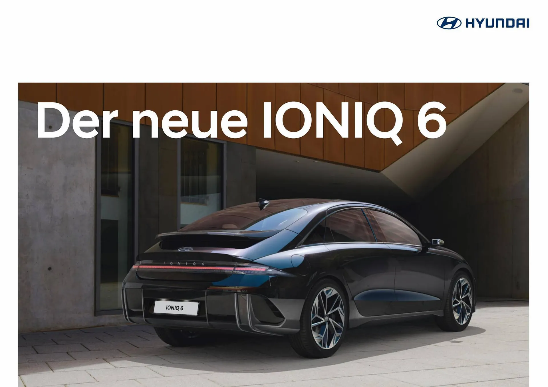 Hyundai  IONIQ 6 Flugblatt von 12. Juni bis 12. Juni 2024 - Flugblätt seite  