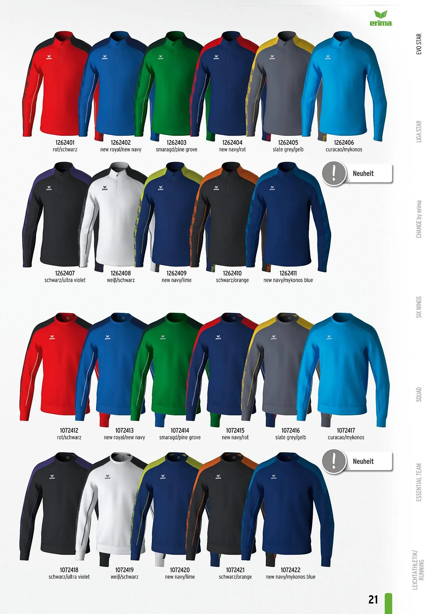 ERIMA Flugblatt von 2. Jänner bis 31. Dezember 2024 - Flugblätt seite  21