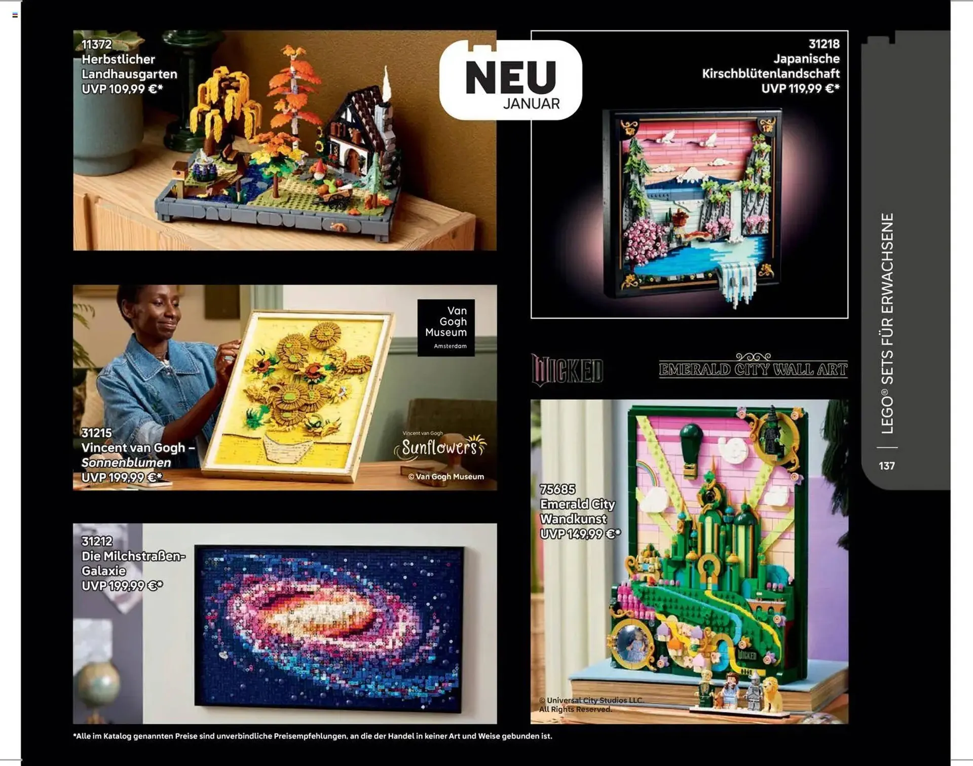 Lego Flugblatt von 5. Jänner bis 30. Juni 2026 - Flugblätt seite 137