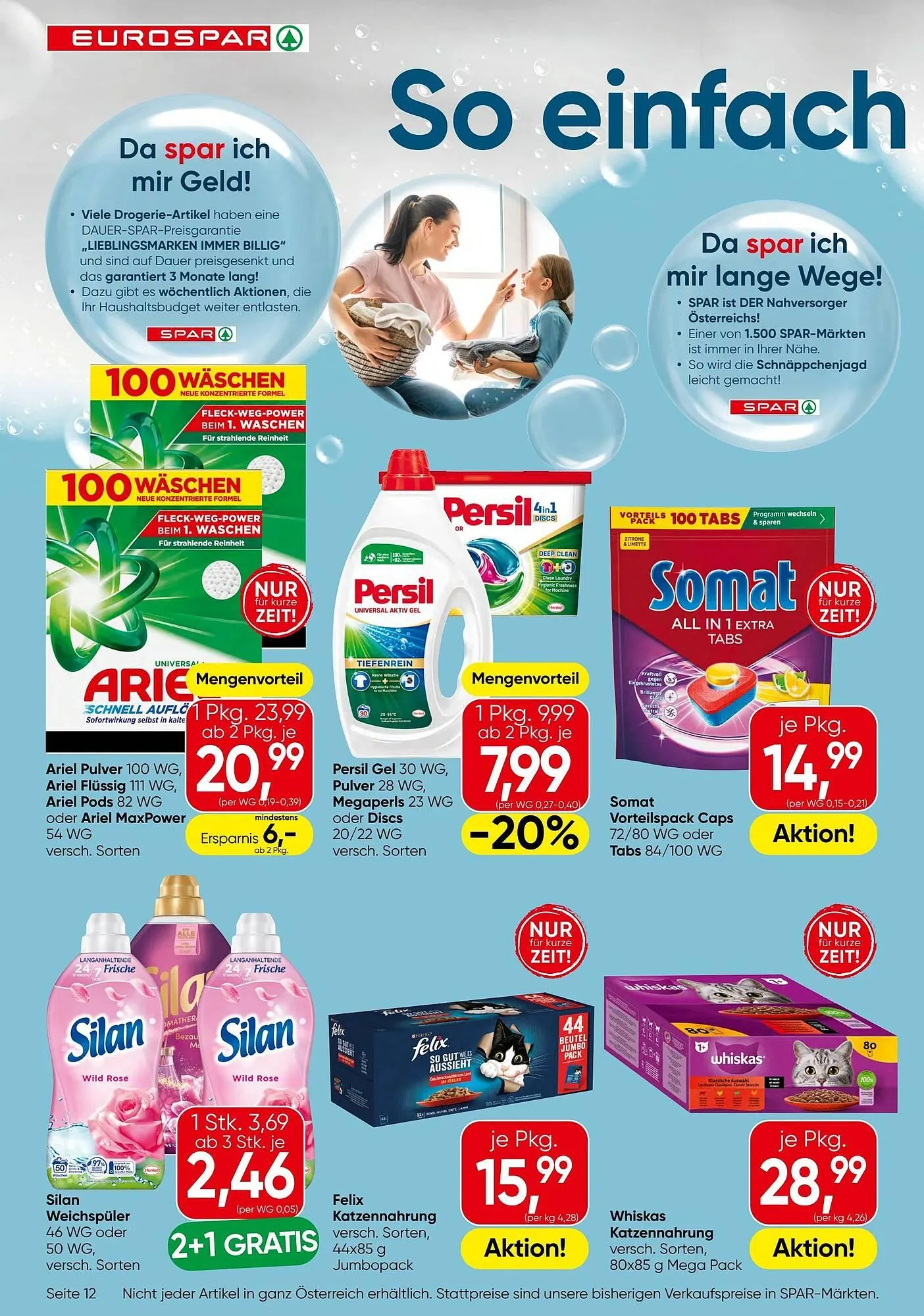 Eurospar Flugblatt von 26. März bis 8. April 2026 - Flugblätt seite  12