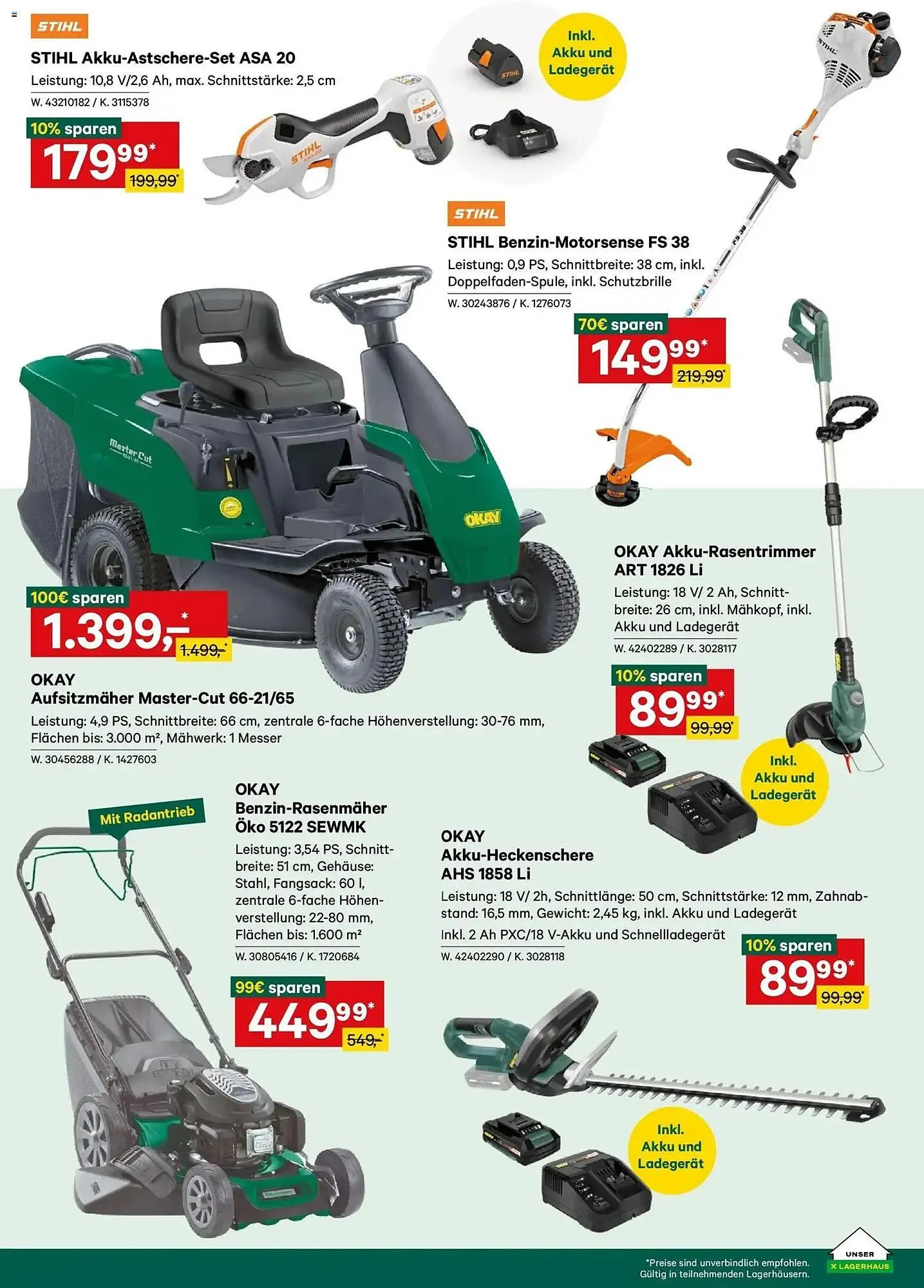 Lagerhaus Flugblatt von 8. April bis 26. April 2026 - Flugblätt seite  9