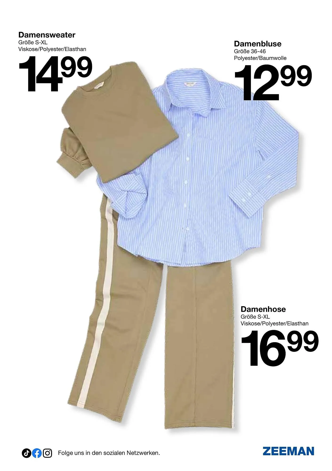 Zeeman Prospekt von 28. Februar bis 13. März 2026 - Flugblätt seite 17