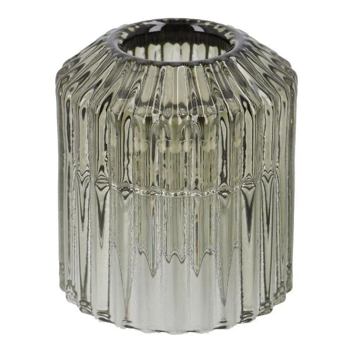 Kerzenständer Stabkerze/Mini, Farbe/dunkelgrün