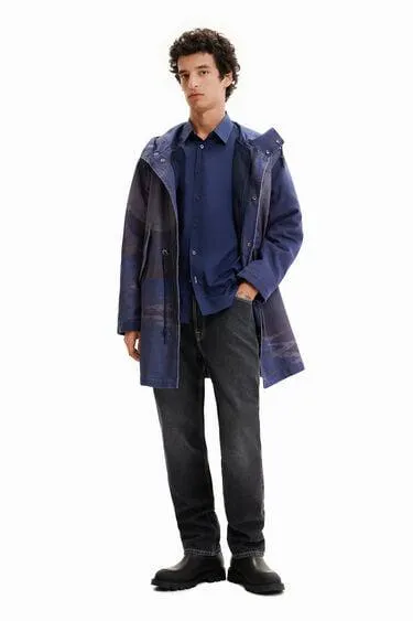 Zerlegbarer Parka-Steppjacke