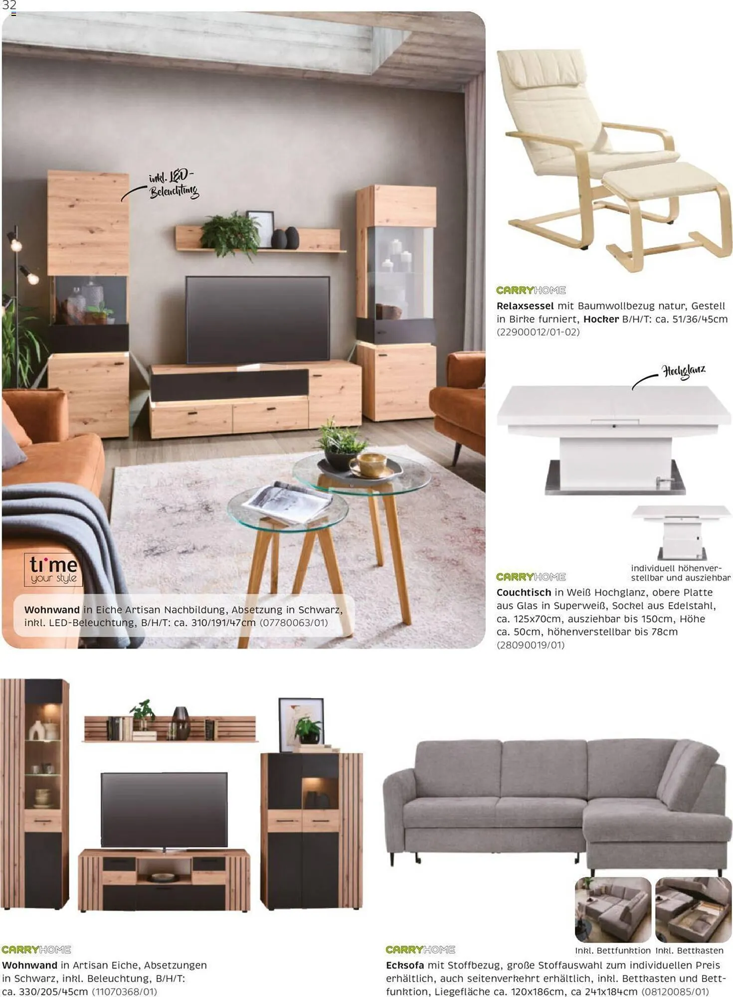 XXXLutz Flugblatt von 5. Juli bis 31. Mai 2024 - Flugblätt seite 32