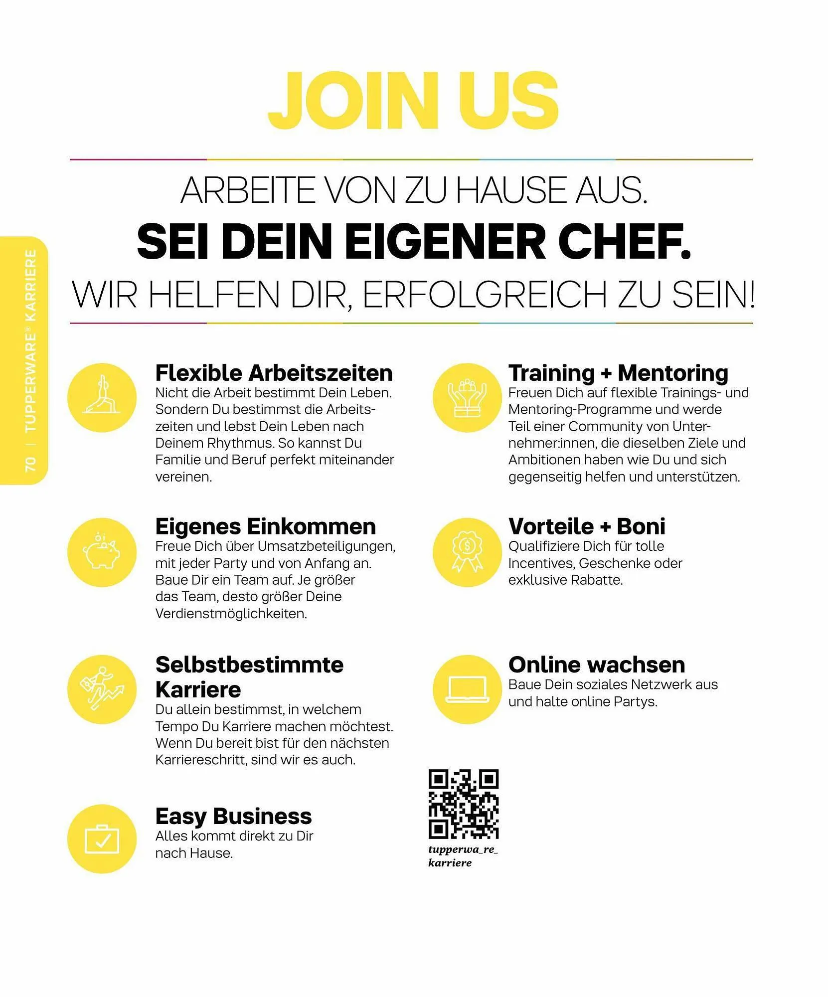 Tupperware Flugblatt von 6. März bis 31. August 2023 - Flugblätt seite 70