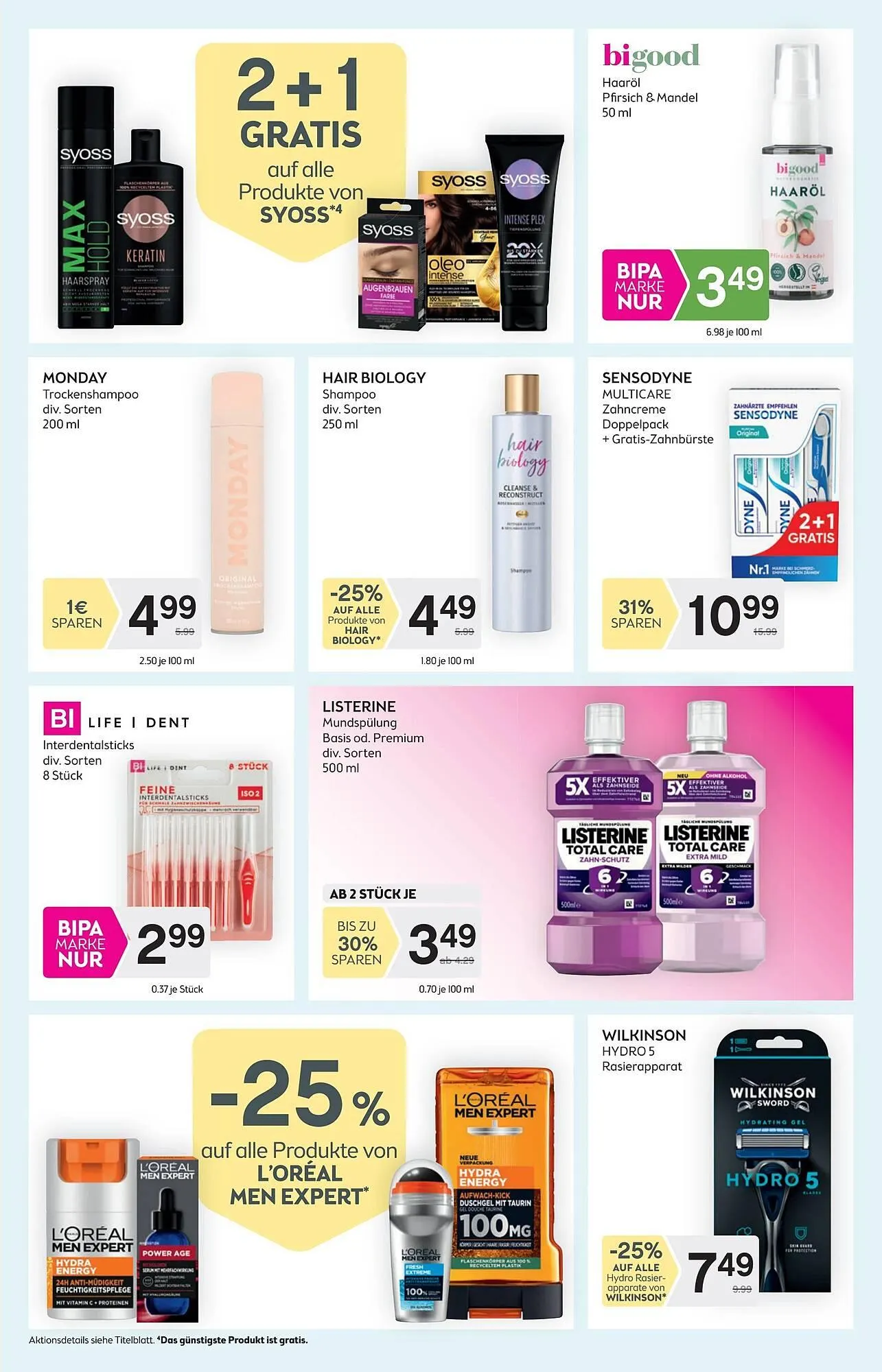 Bipa Flugblatt von 26. September bis 10. Oktober 2024 - Flugblätt seite  9