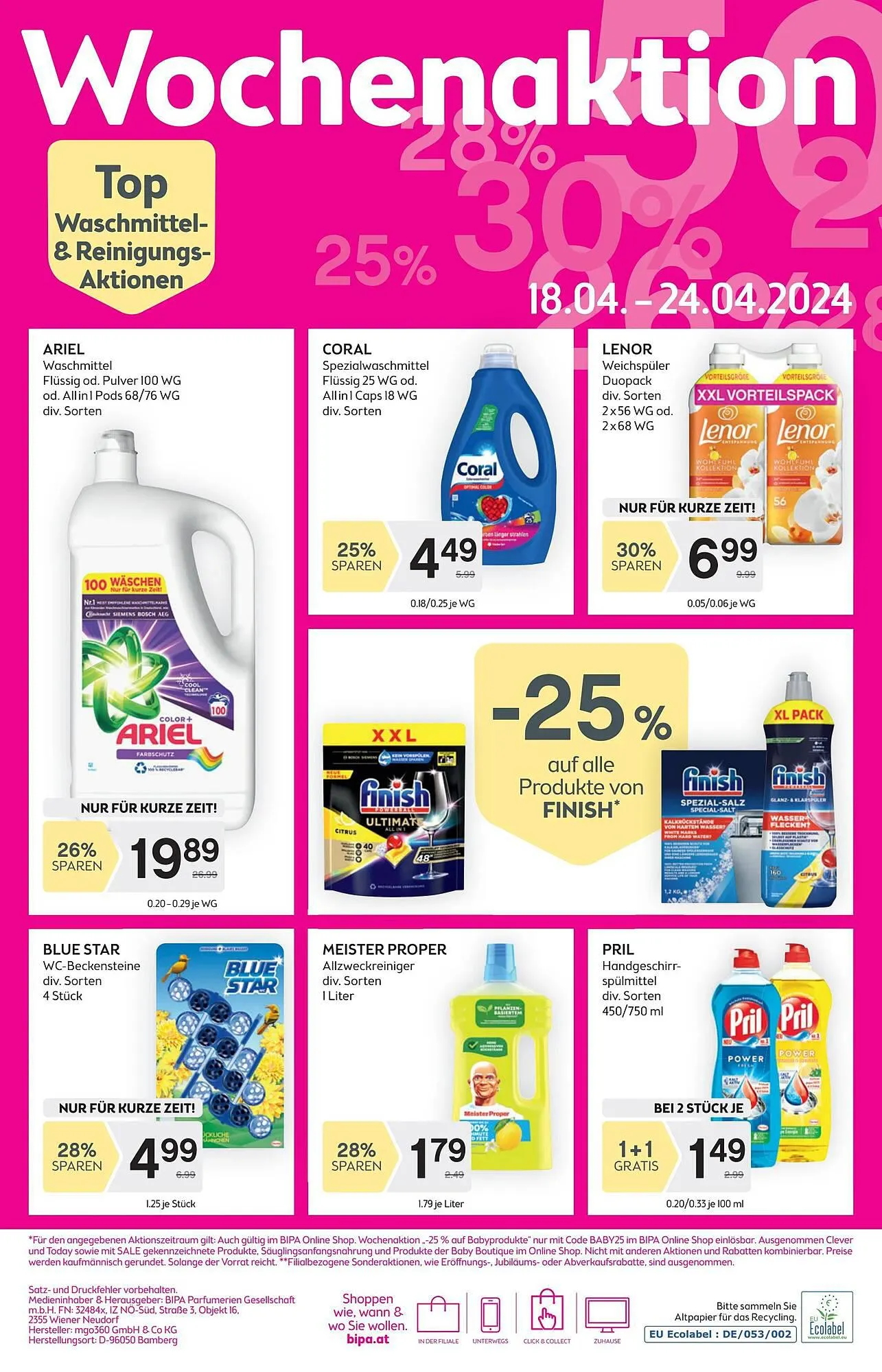 Bipa Flugblatt von 10. April bis 24. April 2024 - Flugblätt seite  10