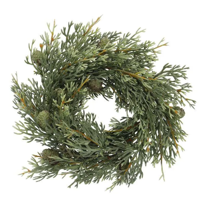 Kranz Zypresse/Zapfen, 21 cm