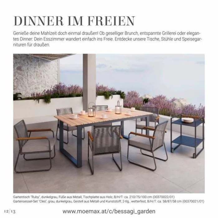 Bessagi Garden von 11. Juni bis 31. Dezember 2024 - Flugblätt seite 3