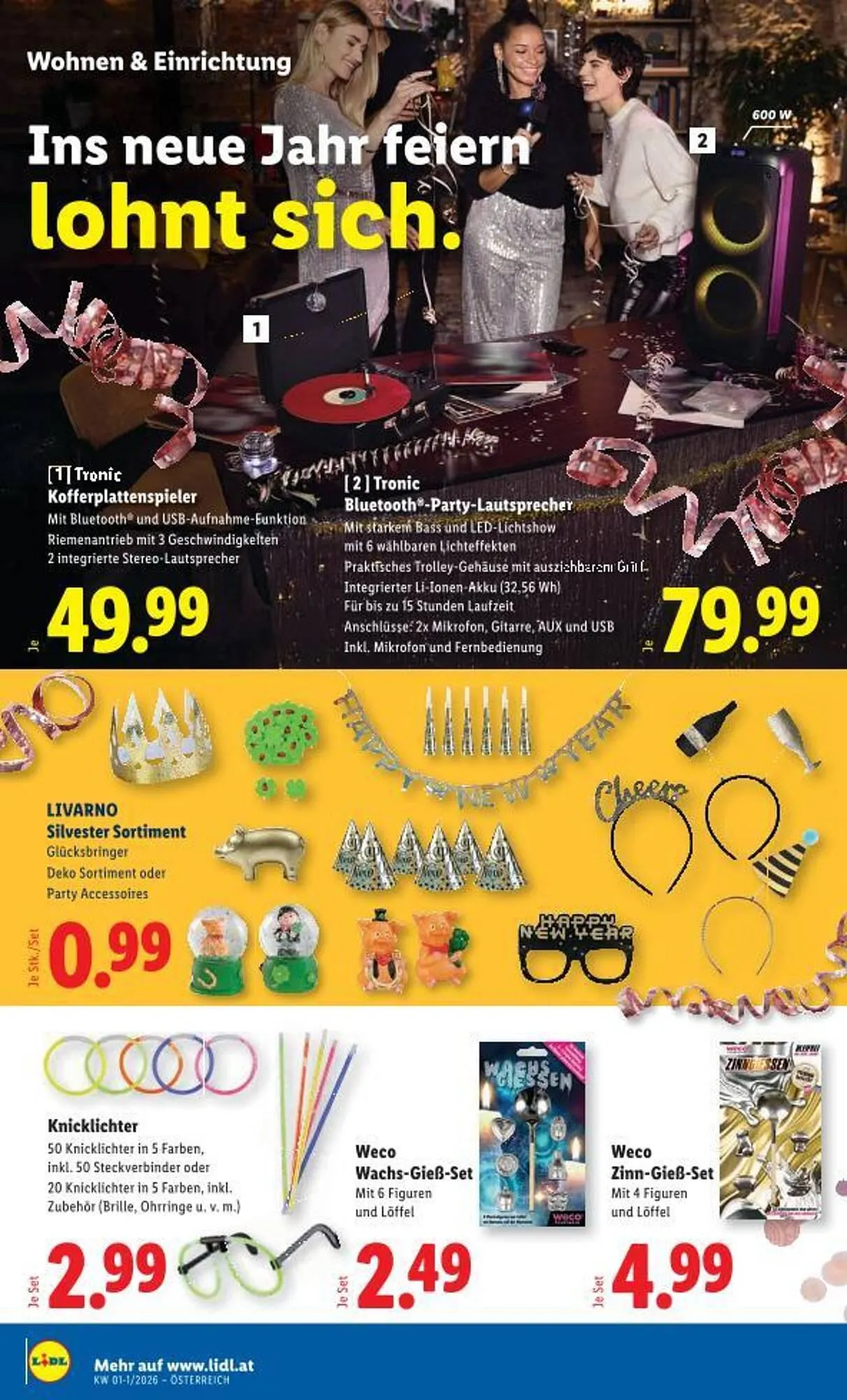 Lidl Flugblatt von 27. Dezember bis 31. Dezember 2025 - Flugblätt seite  21