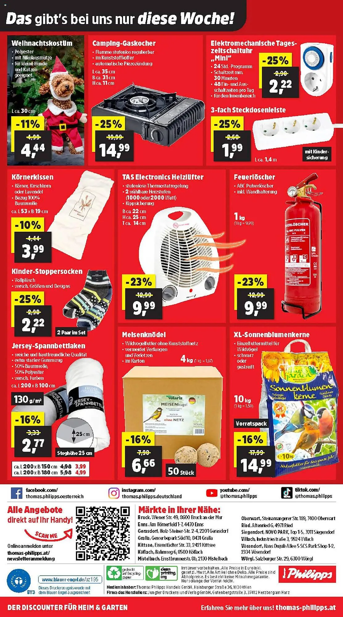 Thomas Philipps Prospekt von 8. Dezember bis 13. Dezember 2025 - Flugblätt seite  22