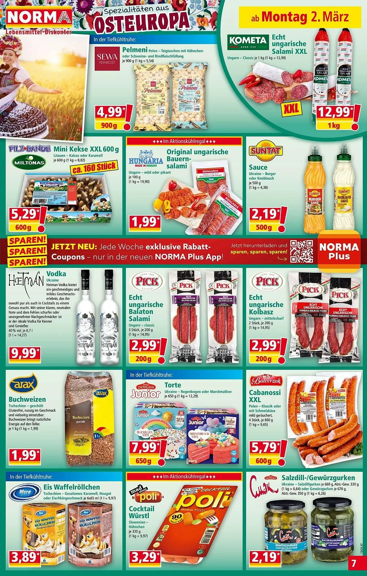 Norma Prospekt von 2. März bis 8. März 2026 - Flugblätt seite 7