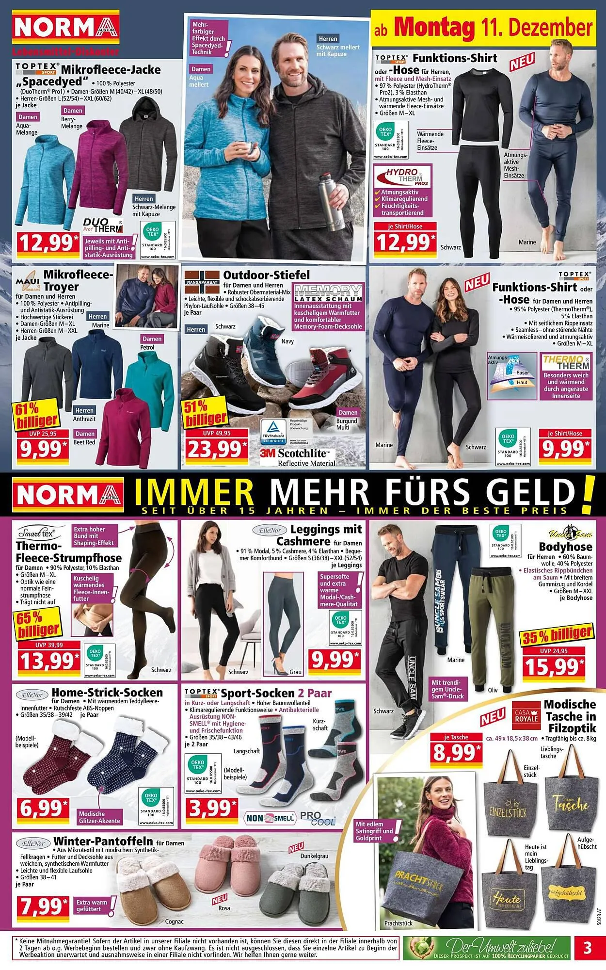 Norma Flugblatt von 11. Dezember bis 16. Dezember 2023 - Flugblätt seite  3