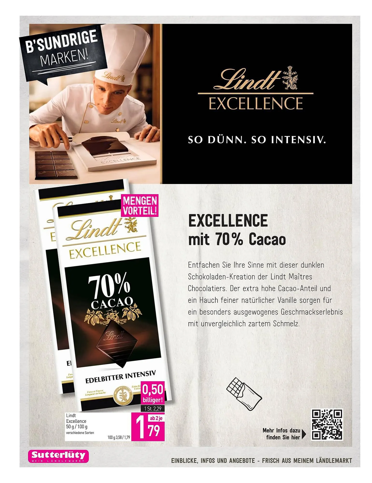 Sutterlüty Flugblatt von 31. August bis 6. September 2023 - Flugblätt seite 14