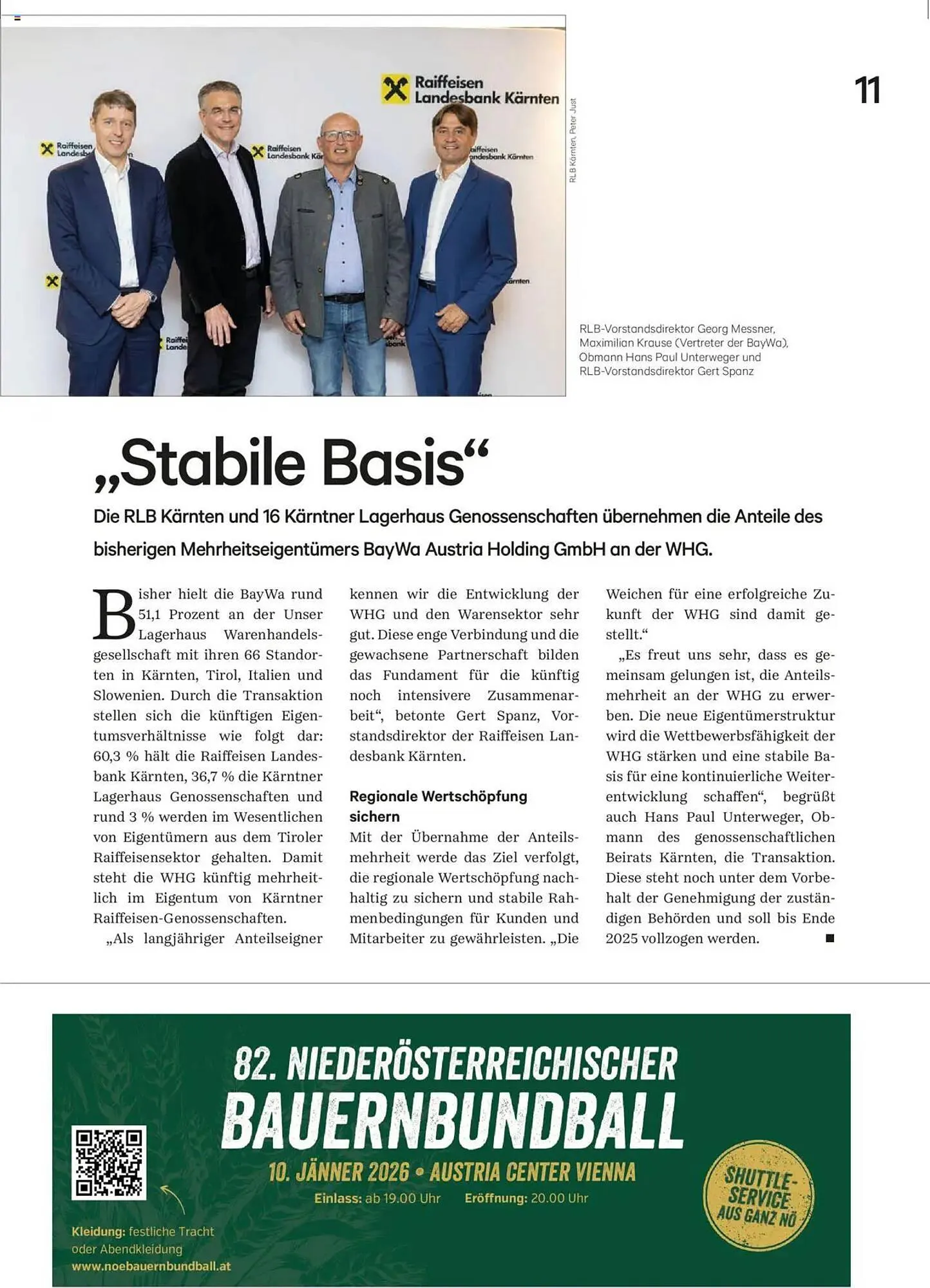 Lagerhaus Flugblatt von 1. November bis 30. November 2025 - Flugblätt seite  11