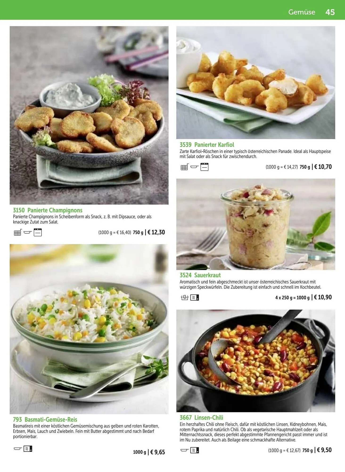 Bofrost Flugblatt von 1. März bis 31. August 2023 - Flugblätt seite  45