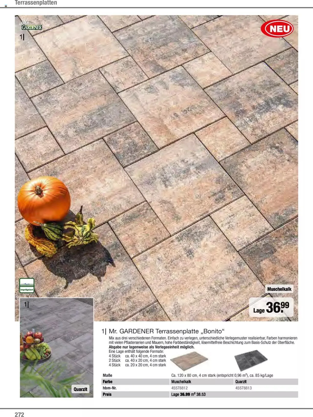 Hagebau Gartenjahr 2023 von 7. März bis 31. Dezember 2023 - Flugblätt seite  272