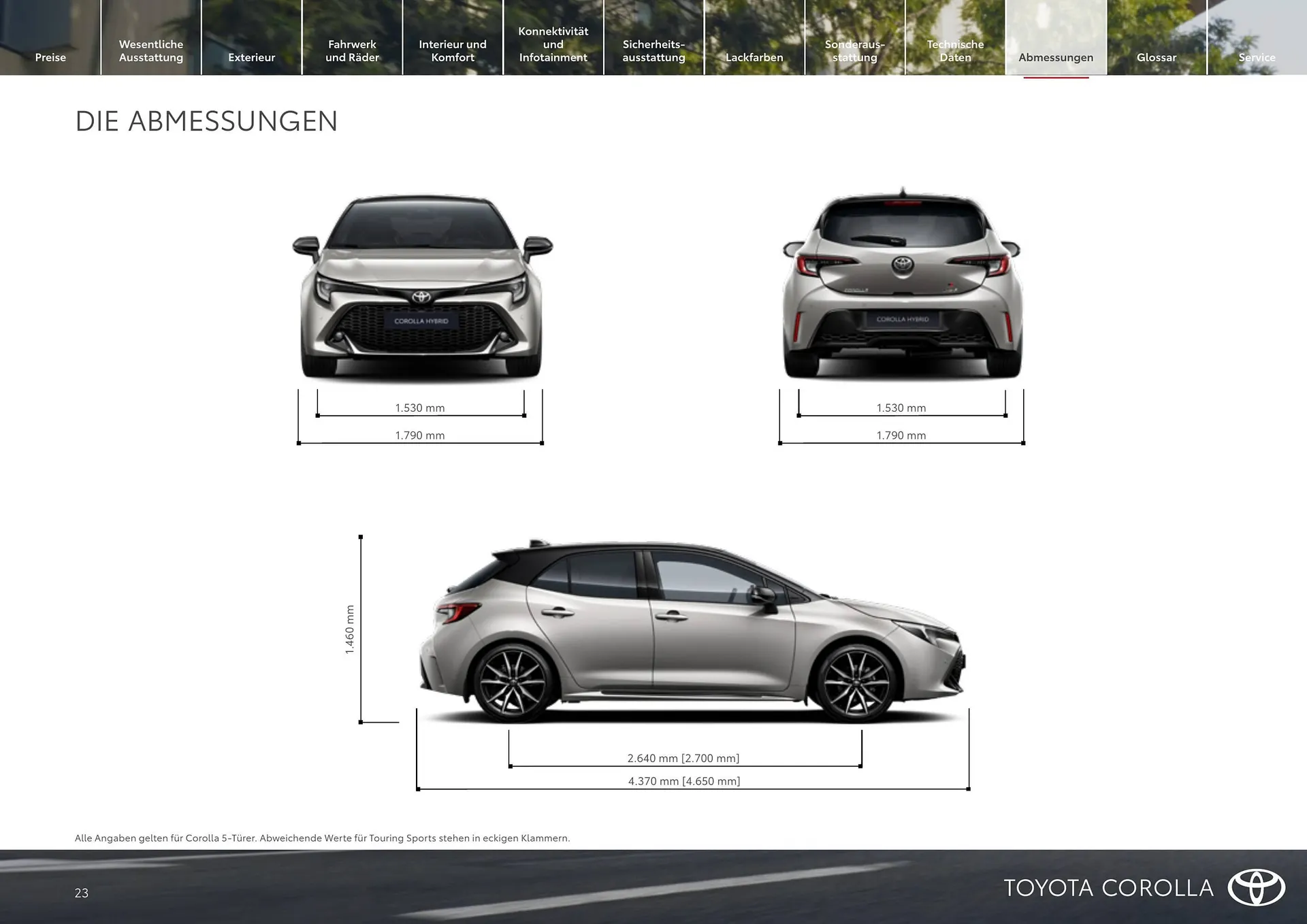 Toyota Flugblatt von 1. April bis 30. April 2026 - Flugblätt seite  23