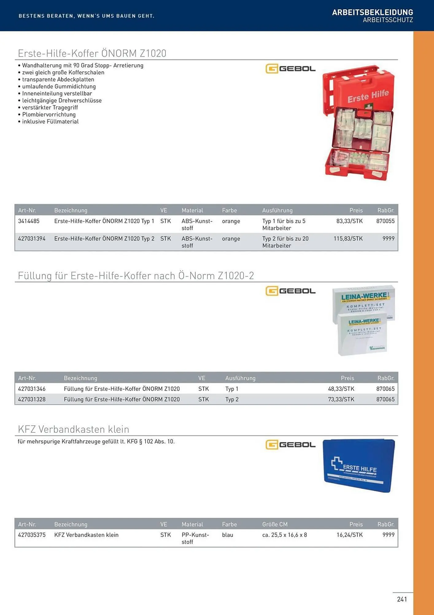 Würth Flugblatt von 22. Februar bis 31. Dezember 2024 - Flugblätt seite 241