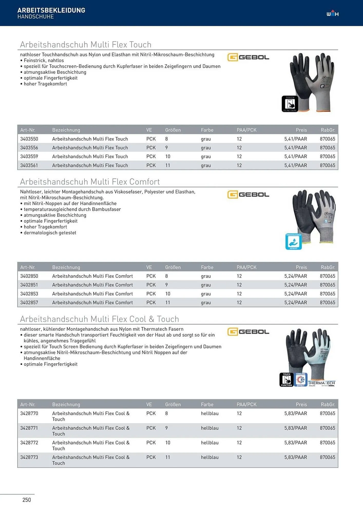 Würth Flugblatt von 22. Februar bis 31. Dezember 2024 - Flugblätt seite  250