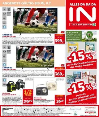 INTERSPAR Flugblatt von 18. Juni bis 30. Juni 2026 - Flugblätt seite 20