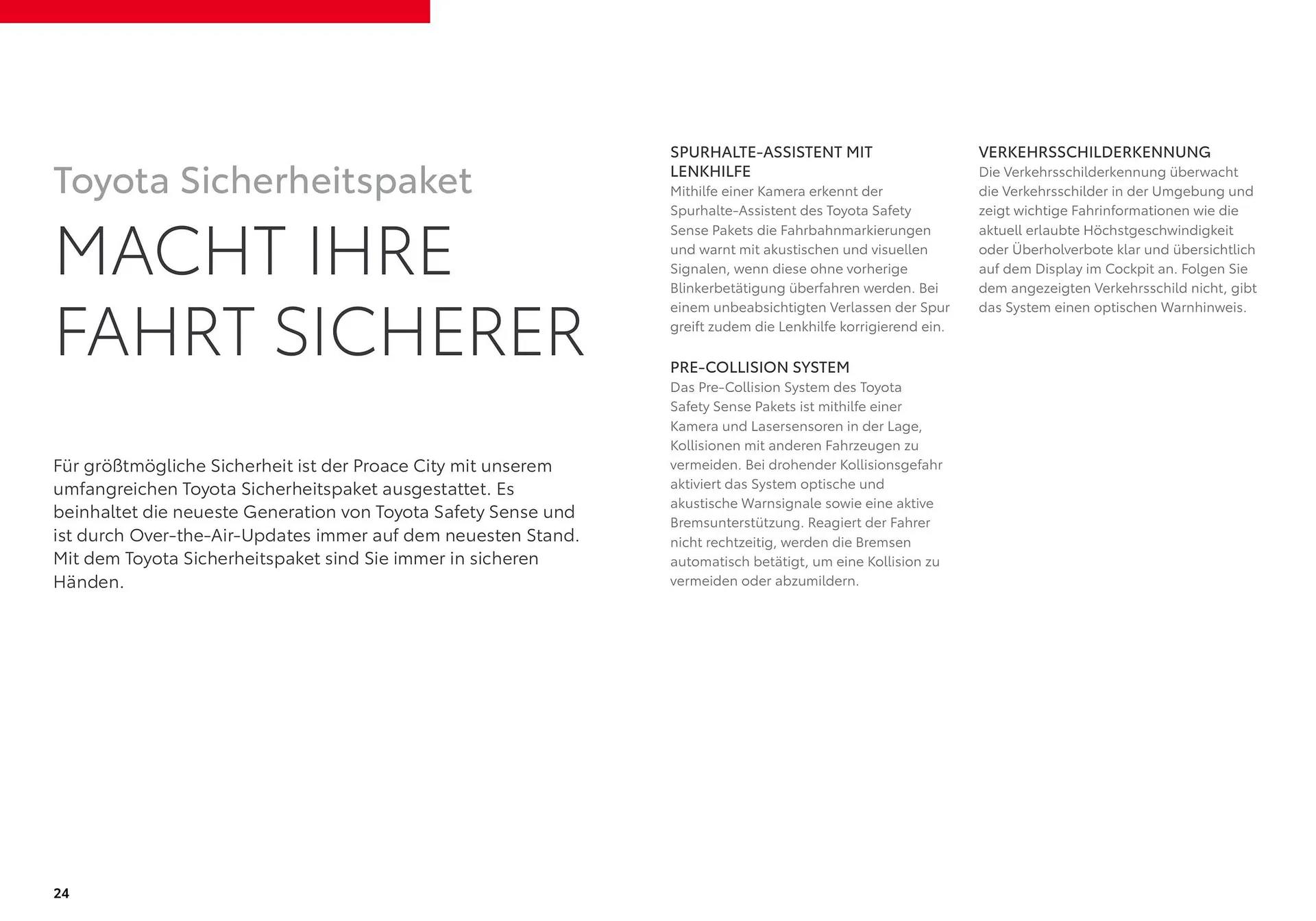 Toyota Flugblatt von 1. April bis 20. Oktober 2026 - Flugblätt seite  24