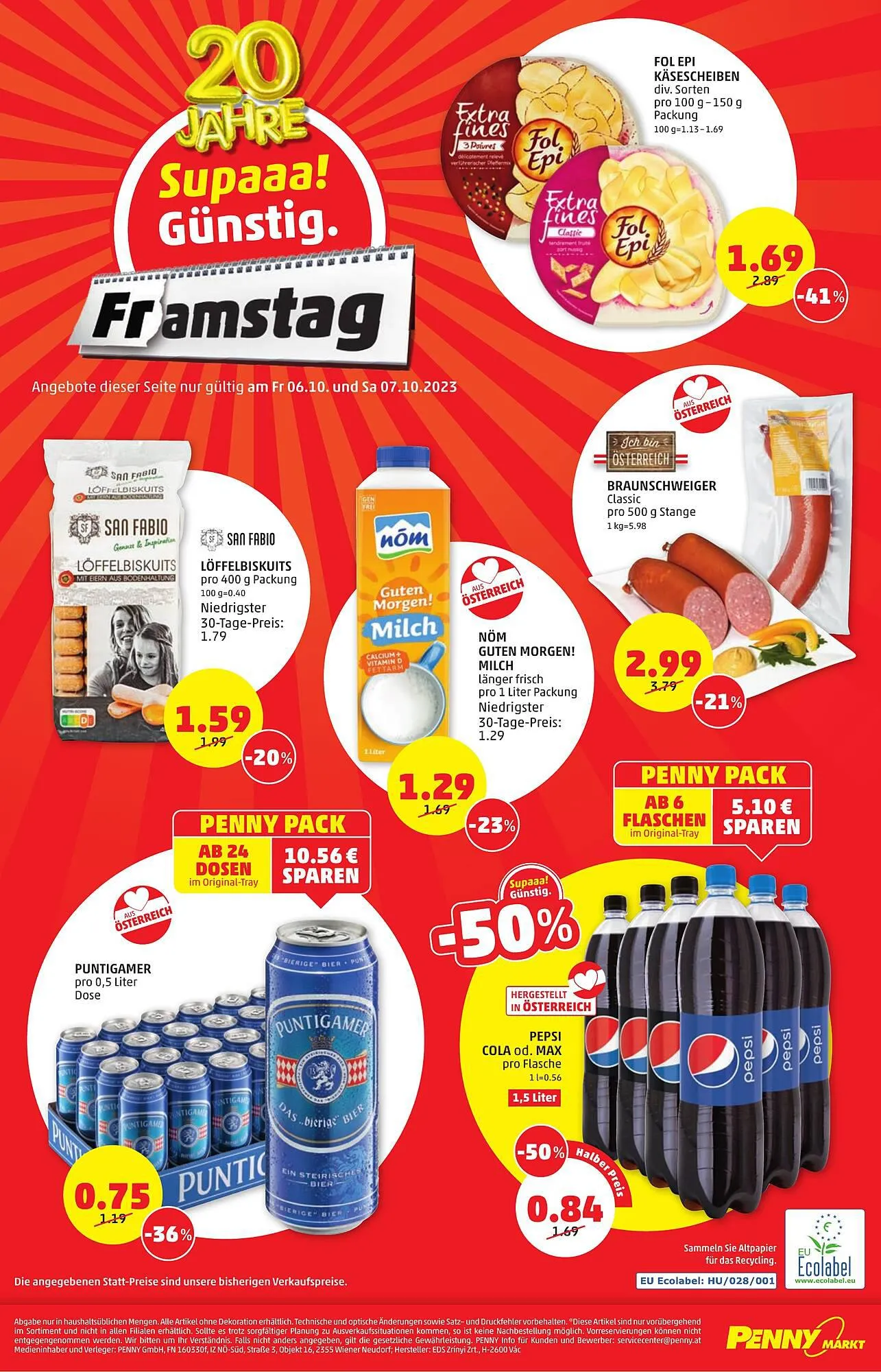 PENNY Flugblatt von 5. Oktober bis 11. Oktober 2023 - Flugblätt seite  28